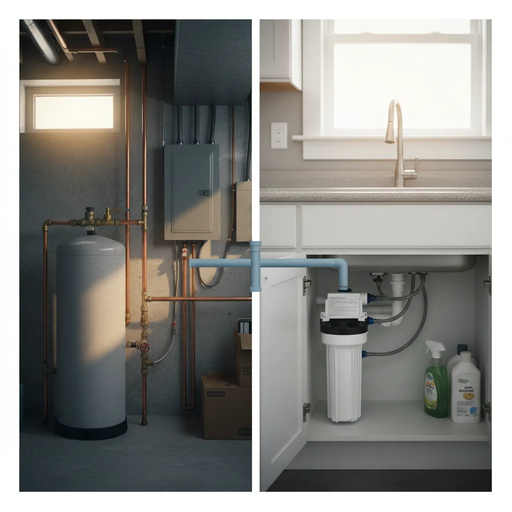 Whole House vs Under Sink Water Filter: Which One Should You Install in 2026?